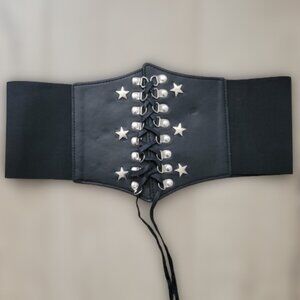 Hot Topic Star Goth Lace-Up Corset